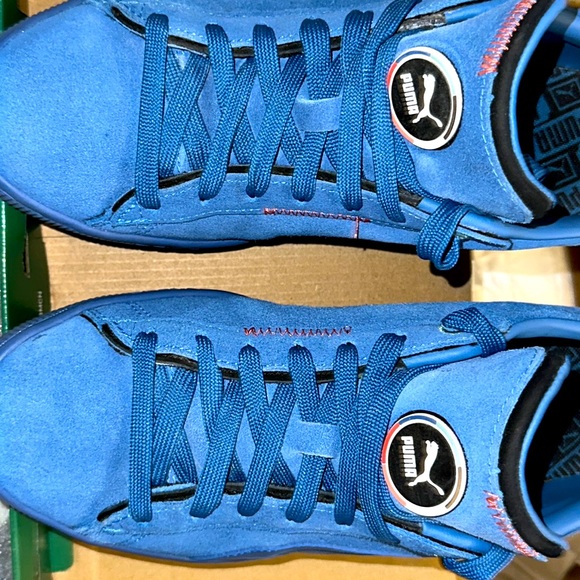 Suede ‘Displaced-Vallarta Blue’ by Puma - Picture 5 of 6